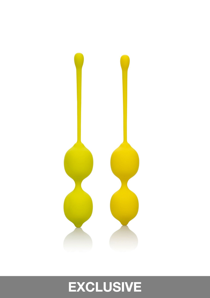 CalExotics Kegel Training Set Lemon YELLOW - 0