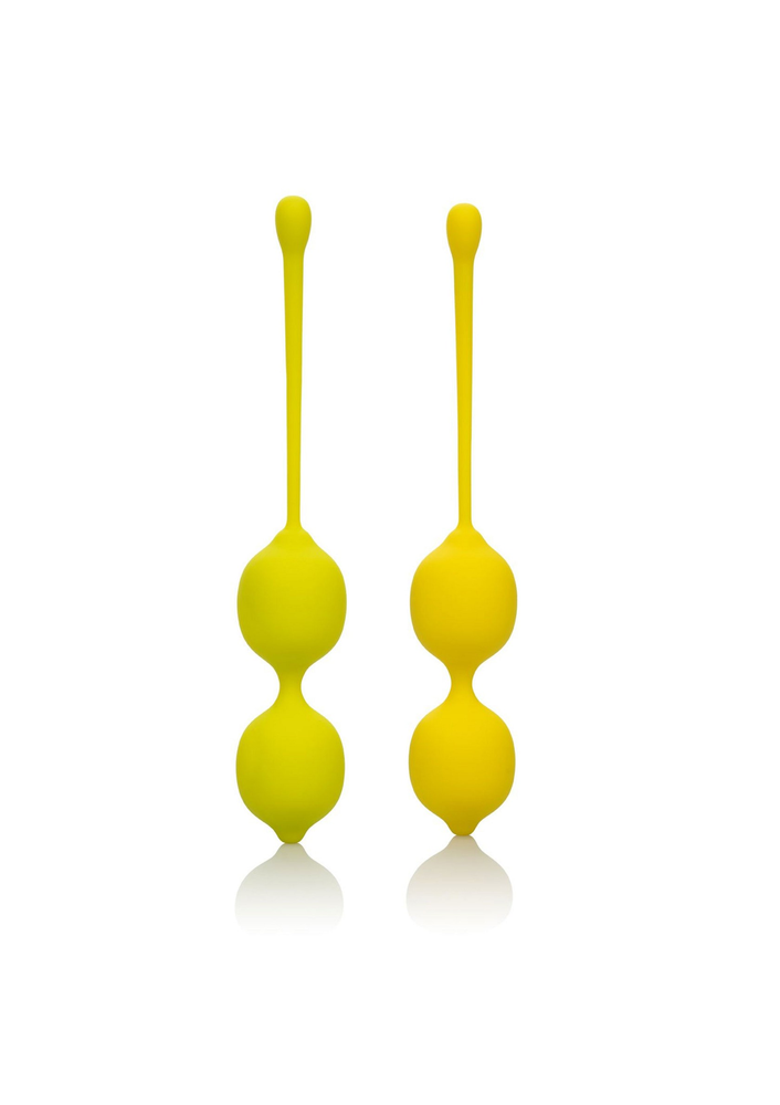 CalExotics Kegel Training Set Lemon YELLOW - 1