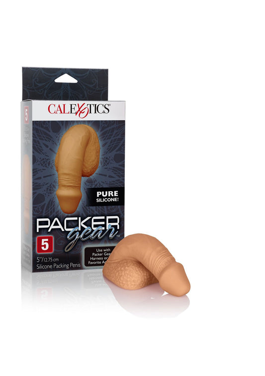 CalExotics Packer Gear 12.75 cm Silicone Packing Penis - Karamell Hautfarbe