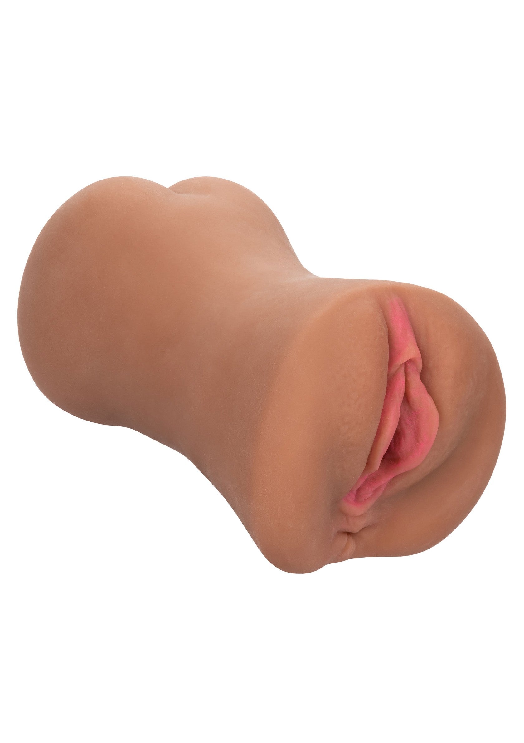 CalExotics Stroke It Dual Entry Pussy & Ass BROWN - 3