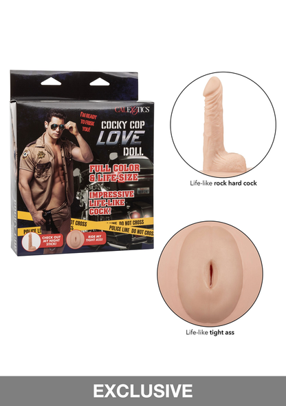 CalExotics Cocky Cop Love Doll SKIN - 2