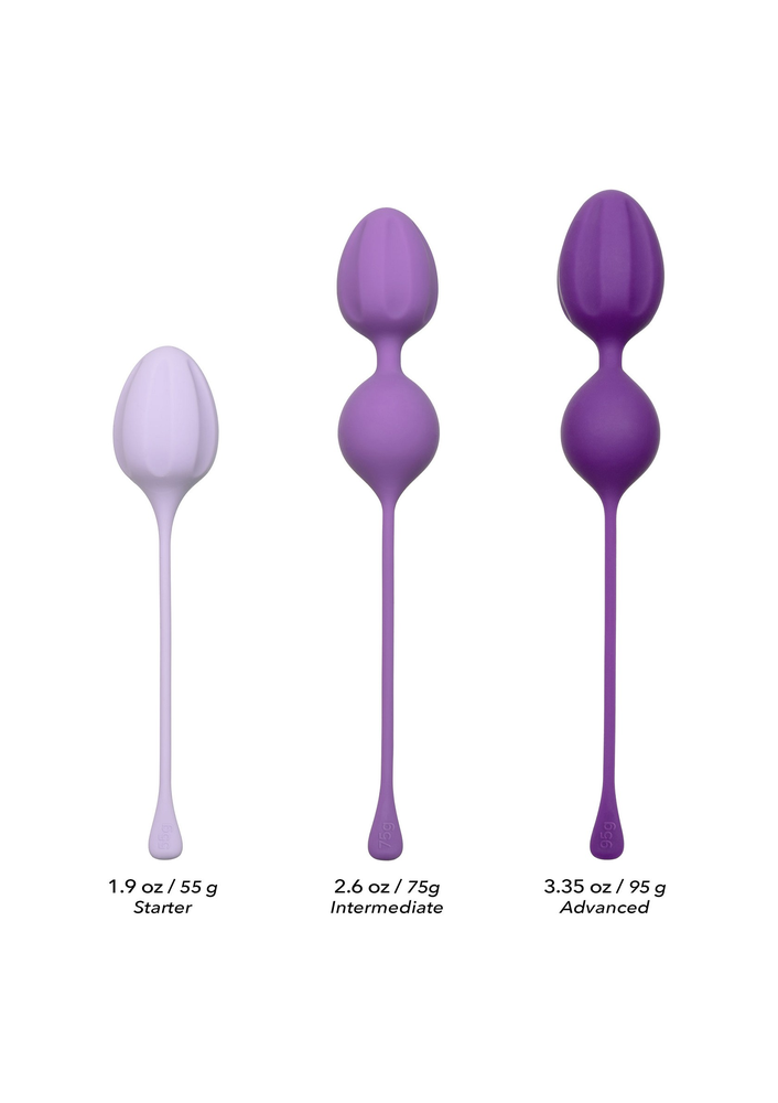 CalExotics Kegel Training 3-Piece Set PURPLE - 13