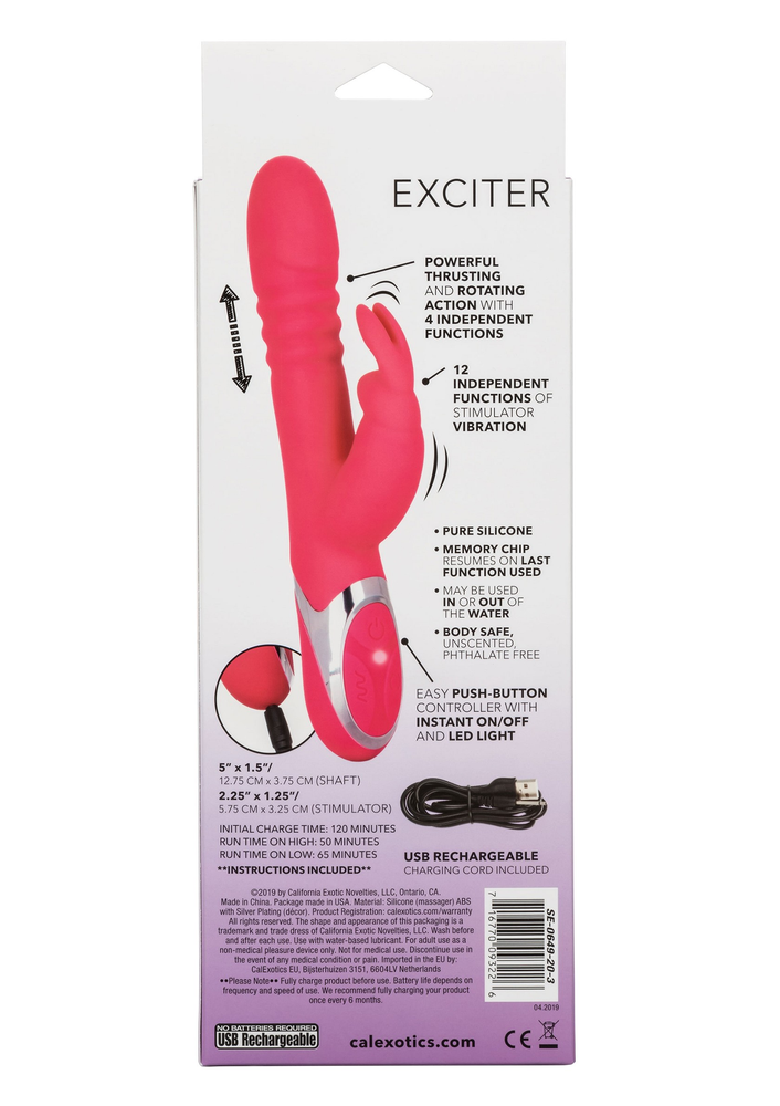 CalExotics Enchanted Exciter PINK - 9