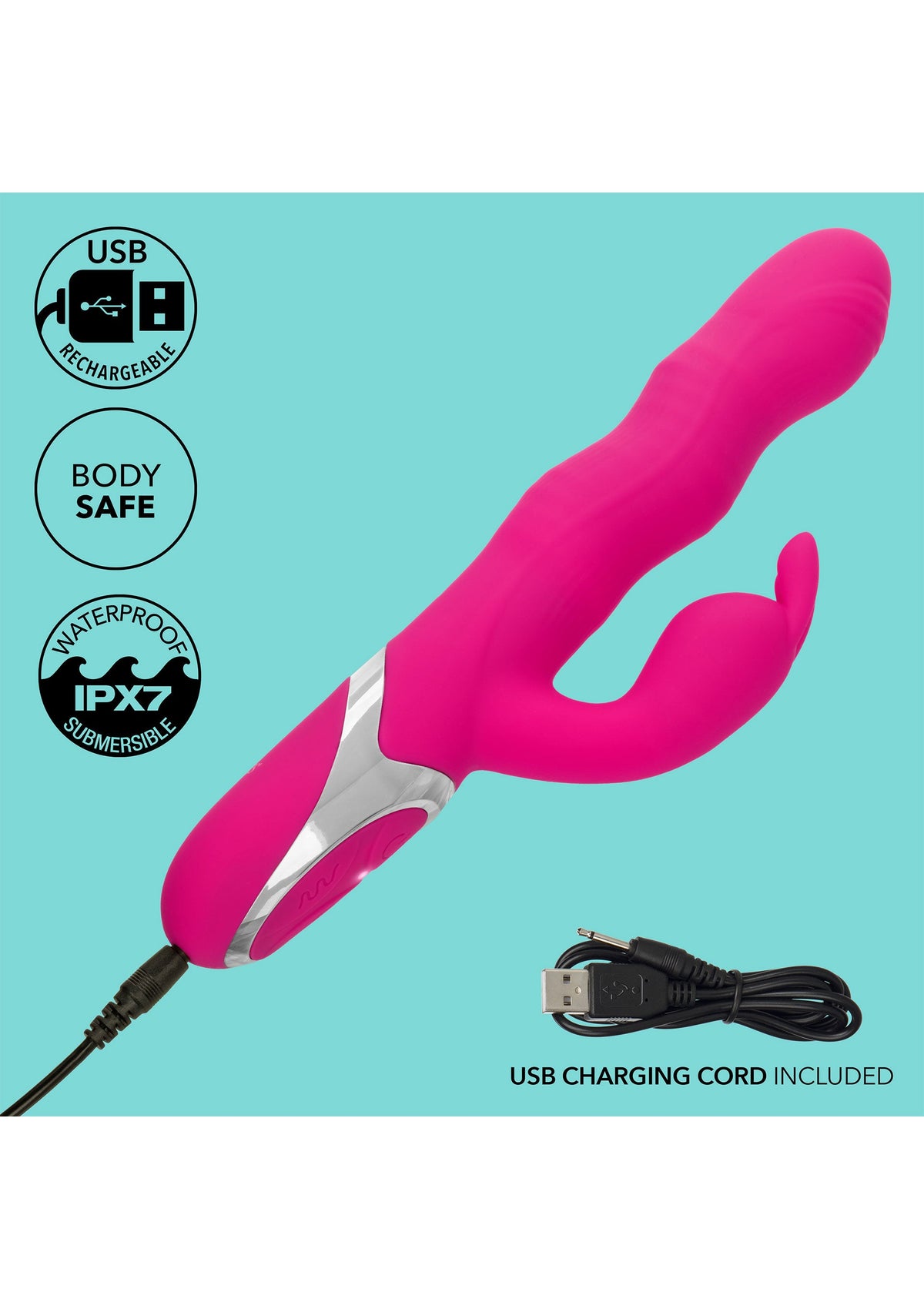 Wave Action Bunny PINK - 5