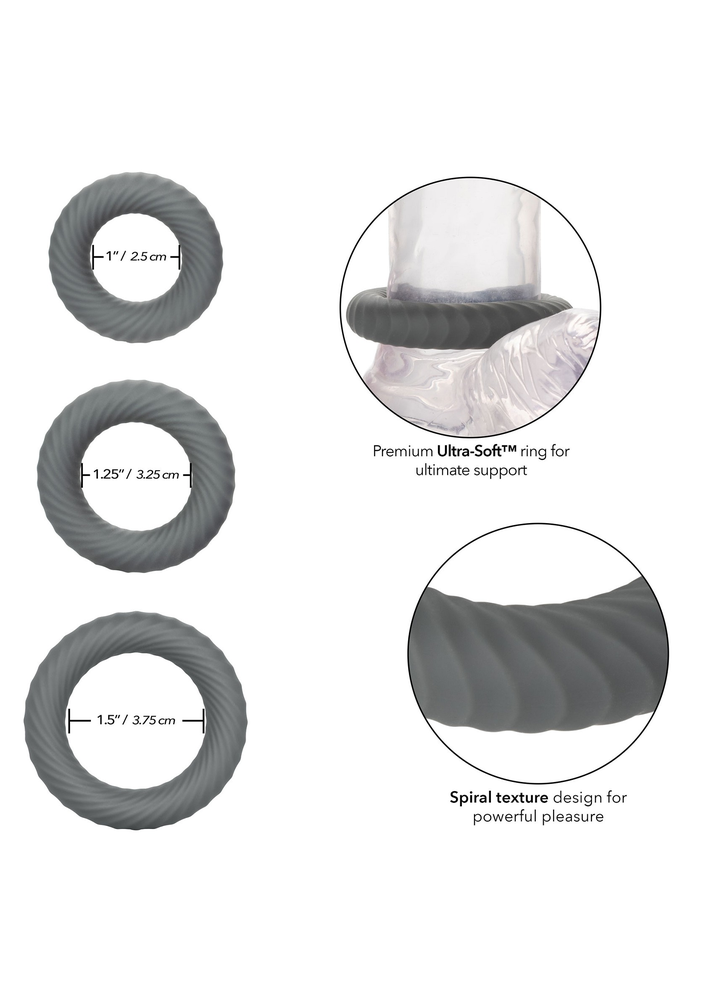 CalExotics Link Up Ultra-Soft Ultimate Set GREY - 6