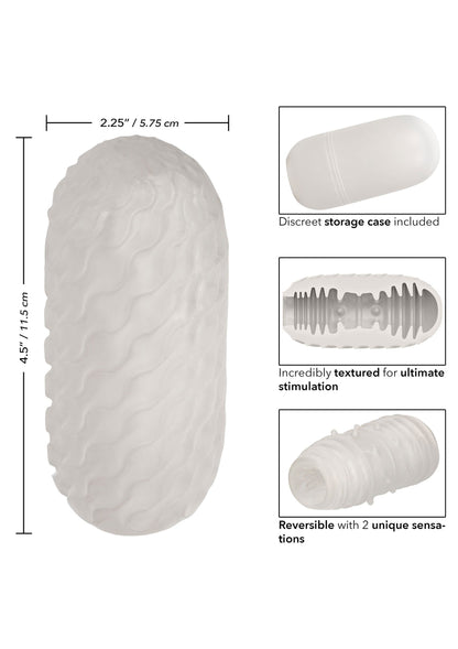 Boundless Ribbed Stroker CLEAR - 3