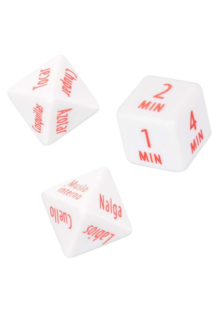 CalExotics Tempt & Tease Dados WHITE - 6