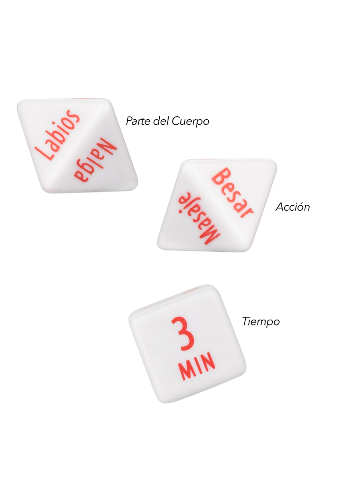 CalExotics Tempt & Tease Dados WHITE - 4