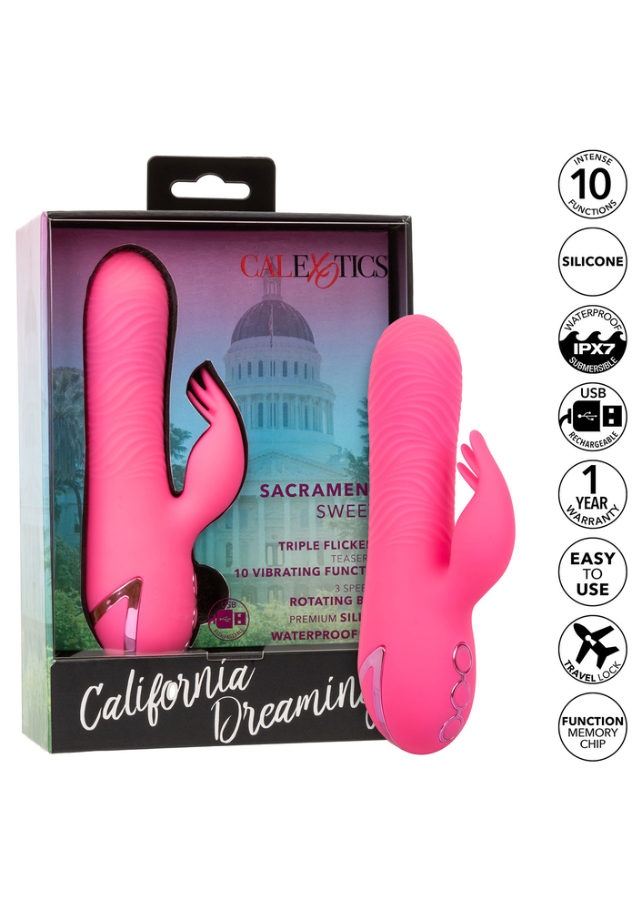 CalExotics California Dreaming Sacramento Sweetie PINK - 3
