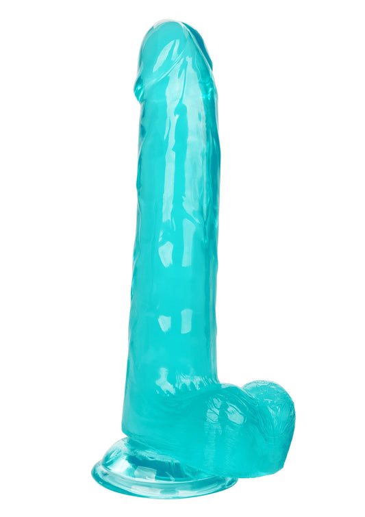 Queen Size Dong 8 inch - Blau