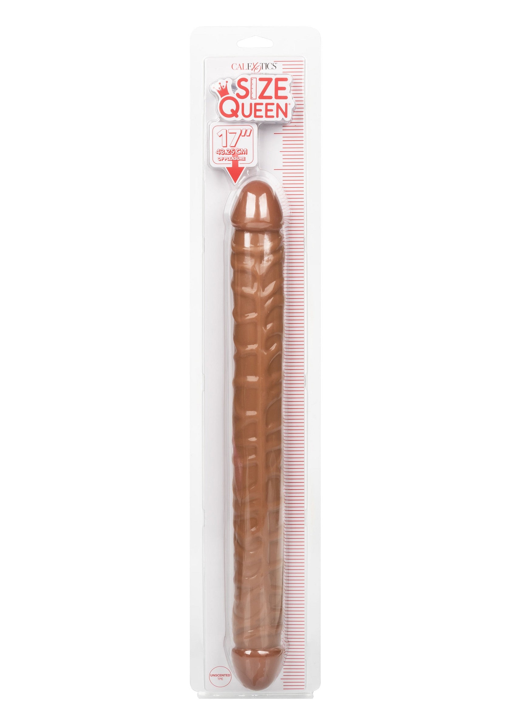 CalExotics Size Queen 17”/43.25 cm BROWN - 4