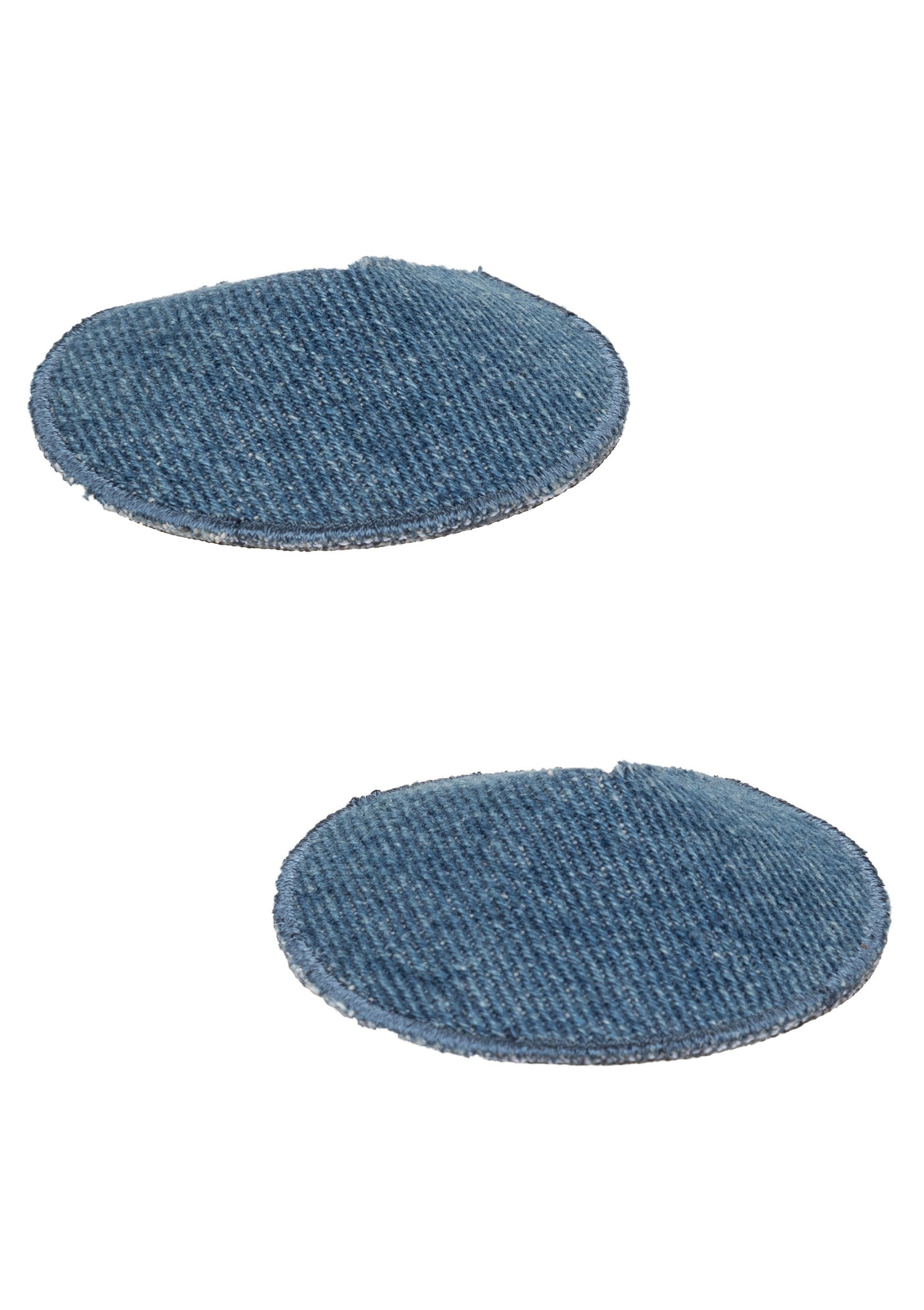 CalExotics Ride 'em Premium Denim Collection Round Pasties BLUE - 304