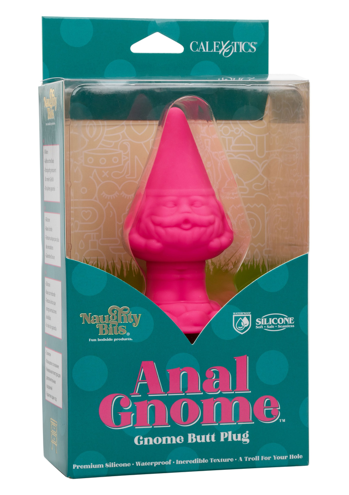 CalExotics Naughty Bits Anal Gnome Gnome Butt Plug PINK - 387