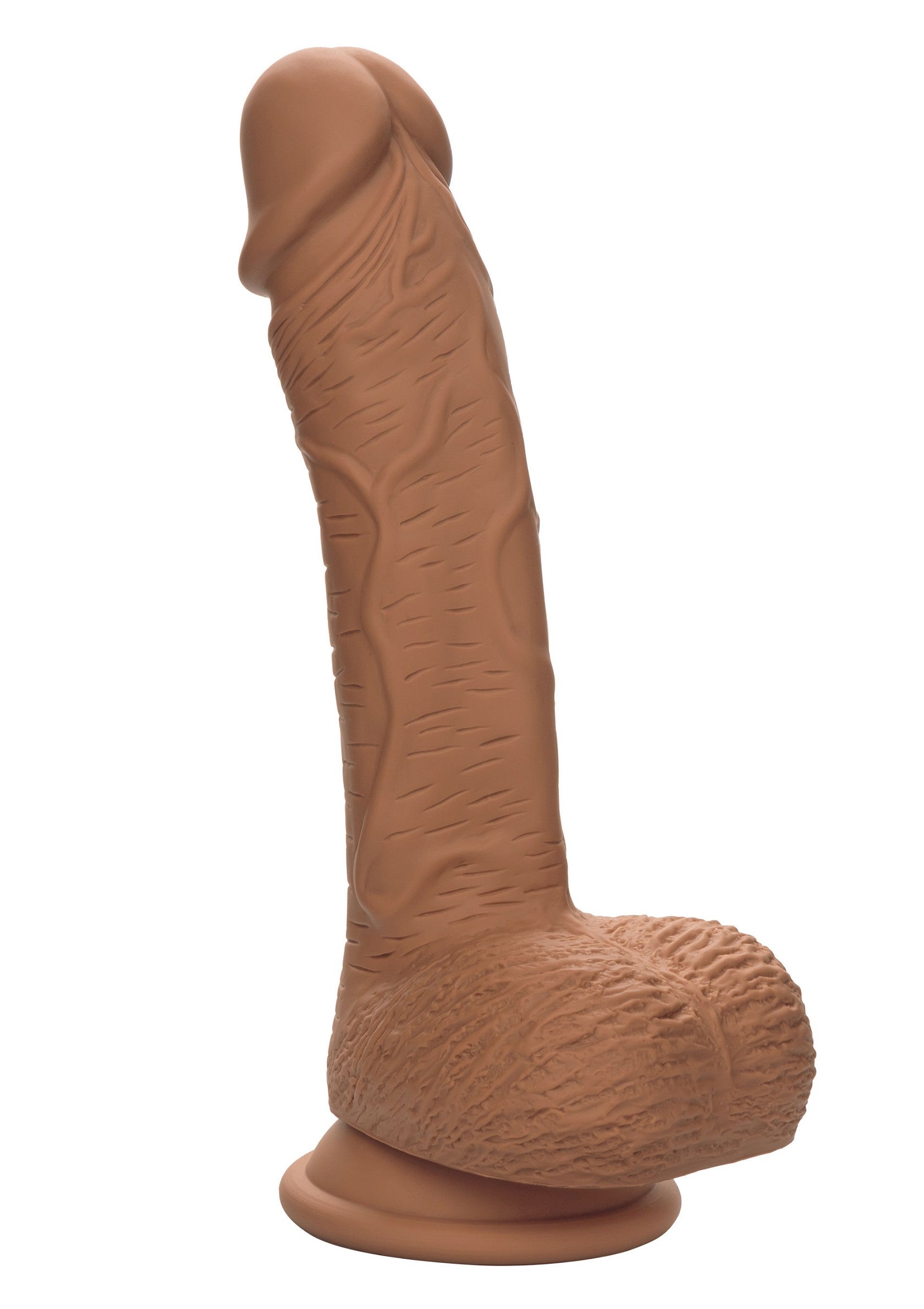 CalExotics Dual Density Silicone Studs 6.25”/16 BROWN - 11