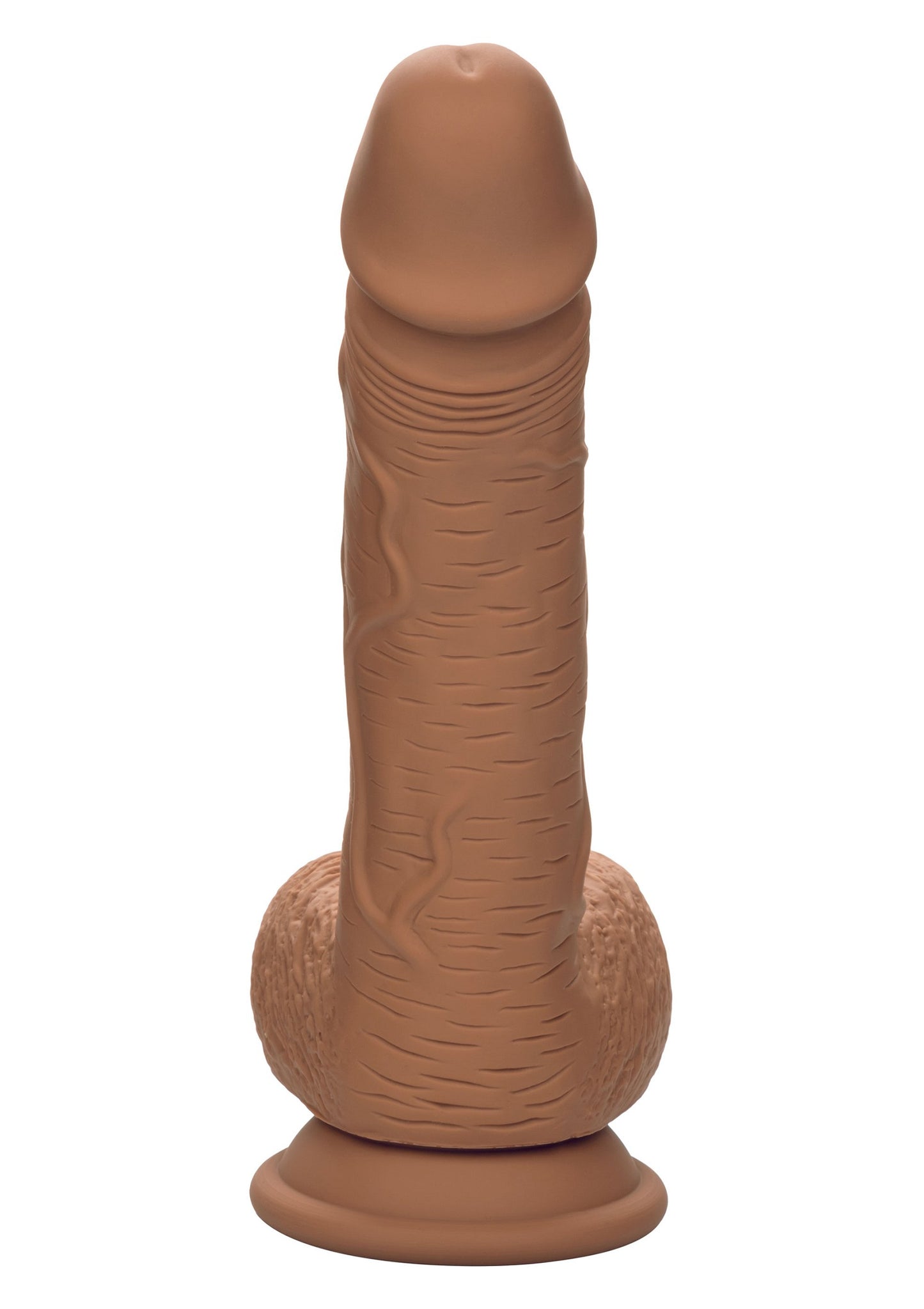 CalExotics Dual Density Silicone Studs 6.25”/16 BROWN - 6