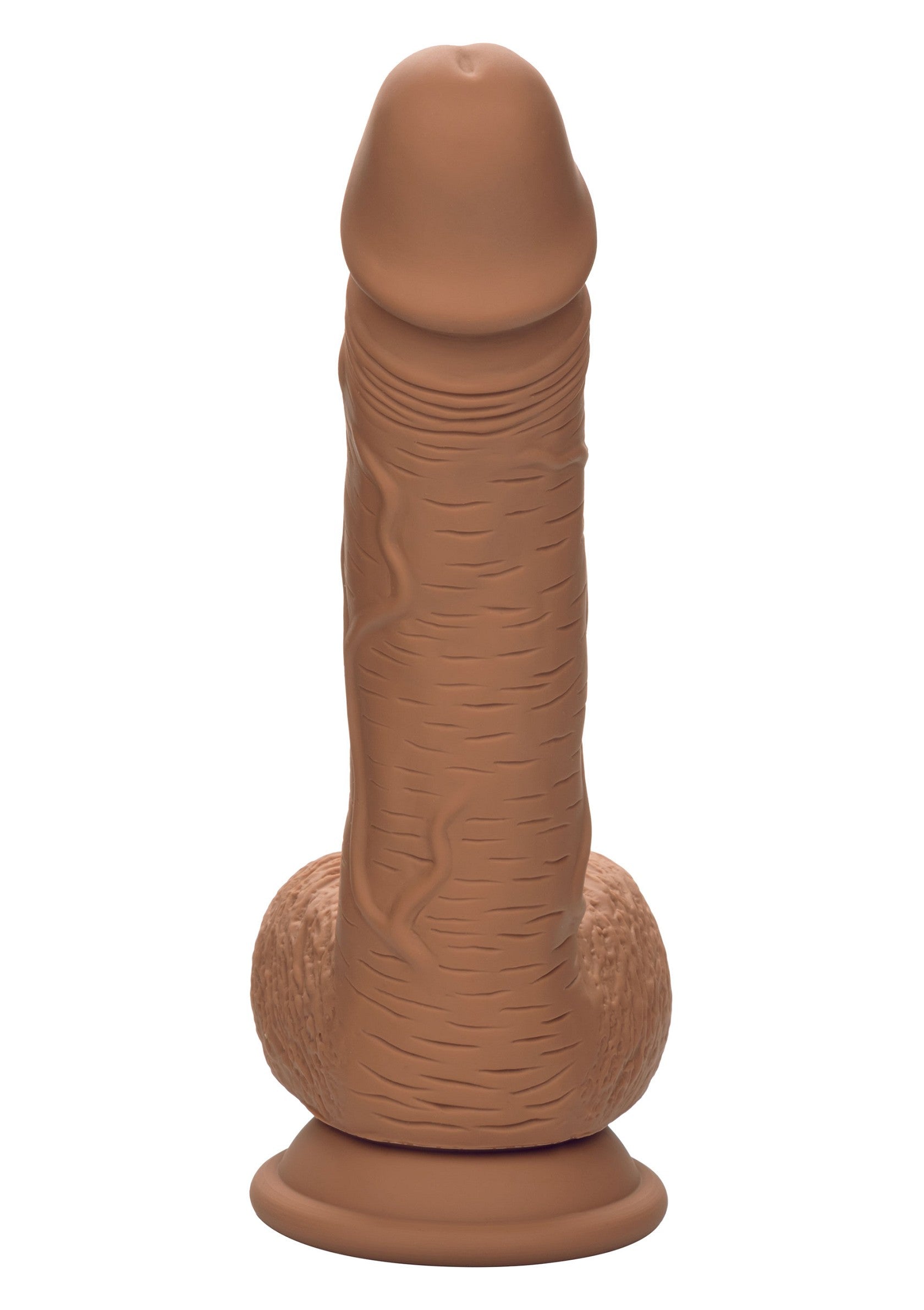 CalExotics Dual Density Silicone Studs 6.25”/16 BROWN - 6