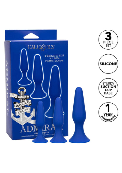 Admiral Anal Trainer Kit BLUE - 4