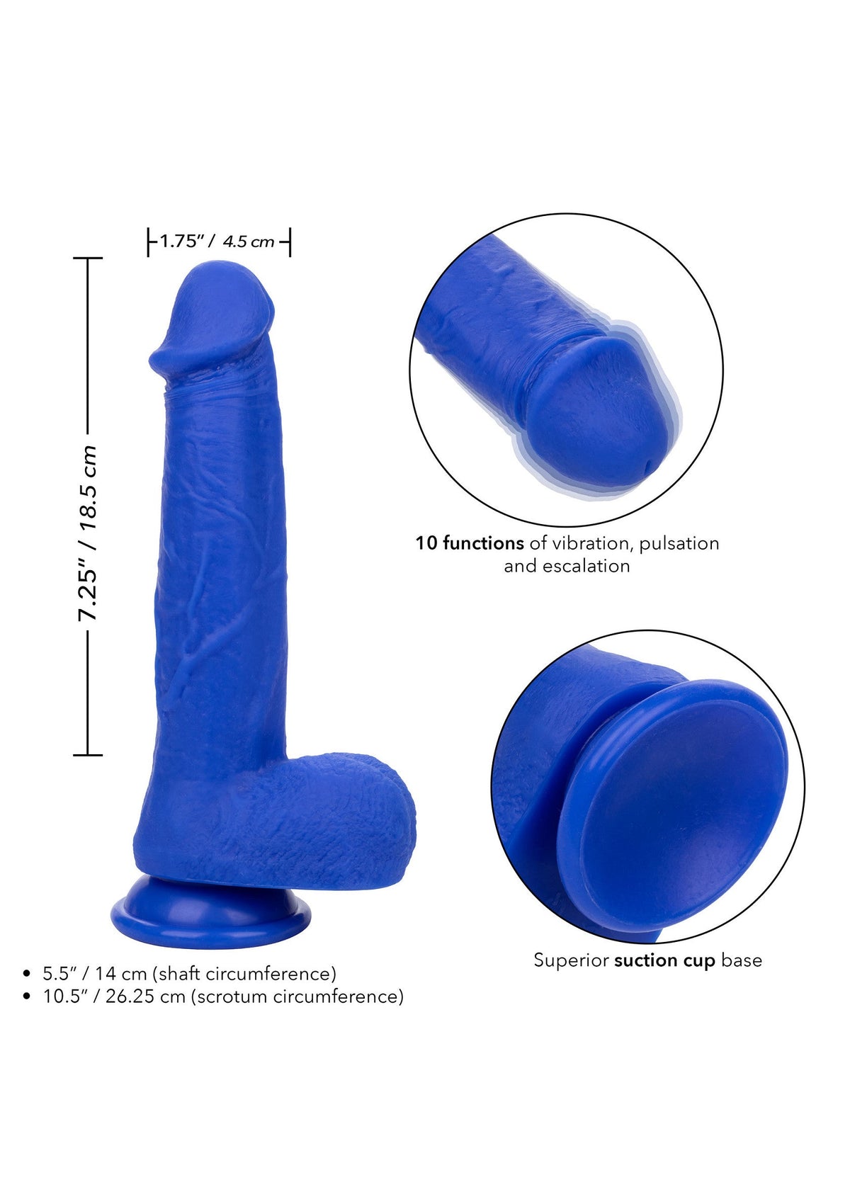 Admiral 8 Vibrating Captain BLUE - 3