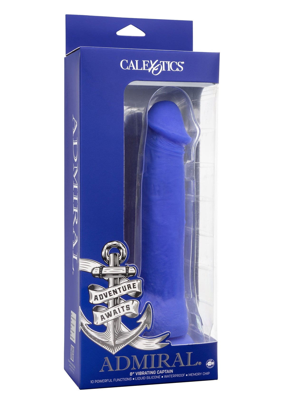 Admiral 8 Vibrating Captain BLUE - 2