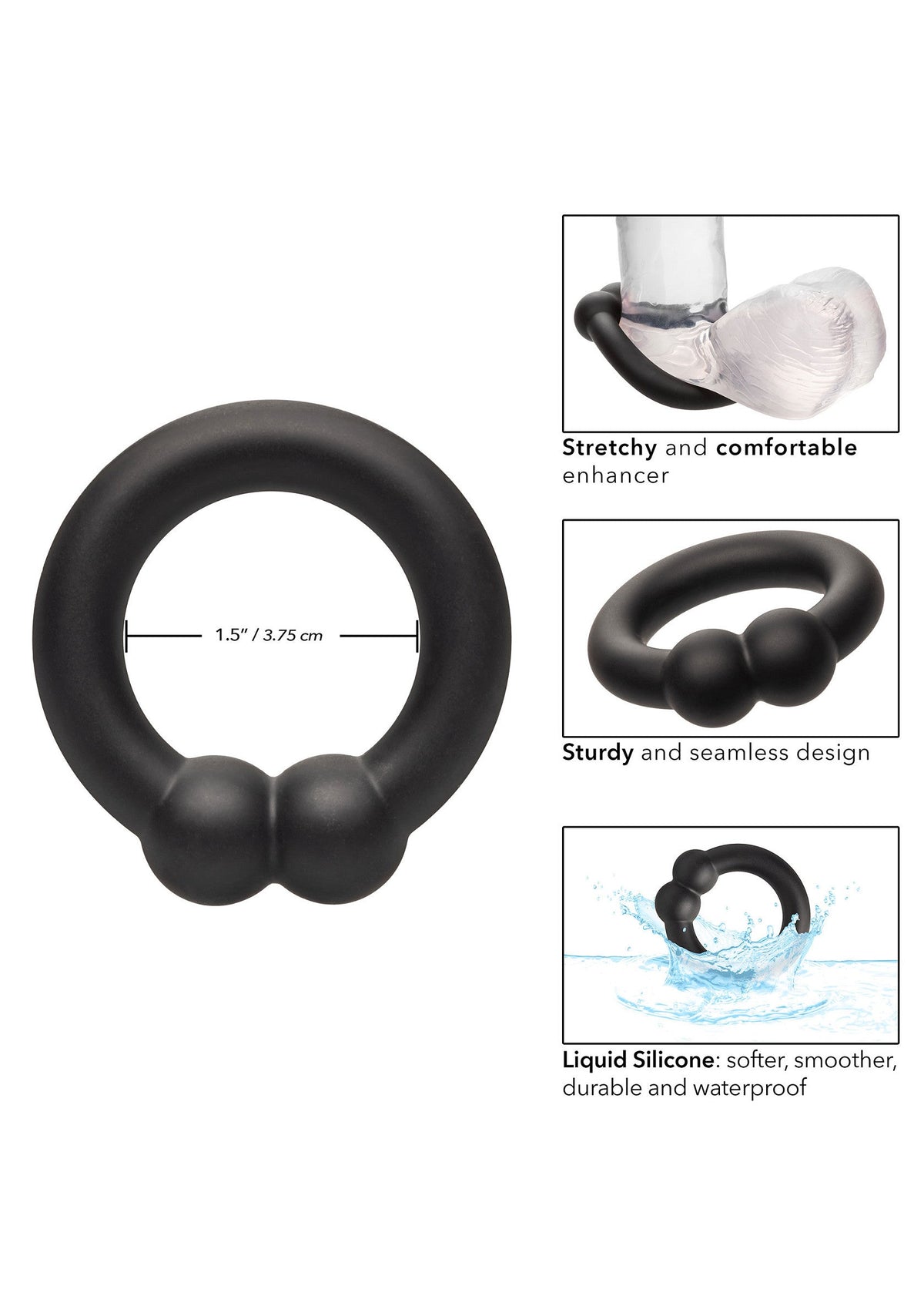 Alpha Muscle Ring BLACK - 3