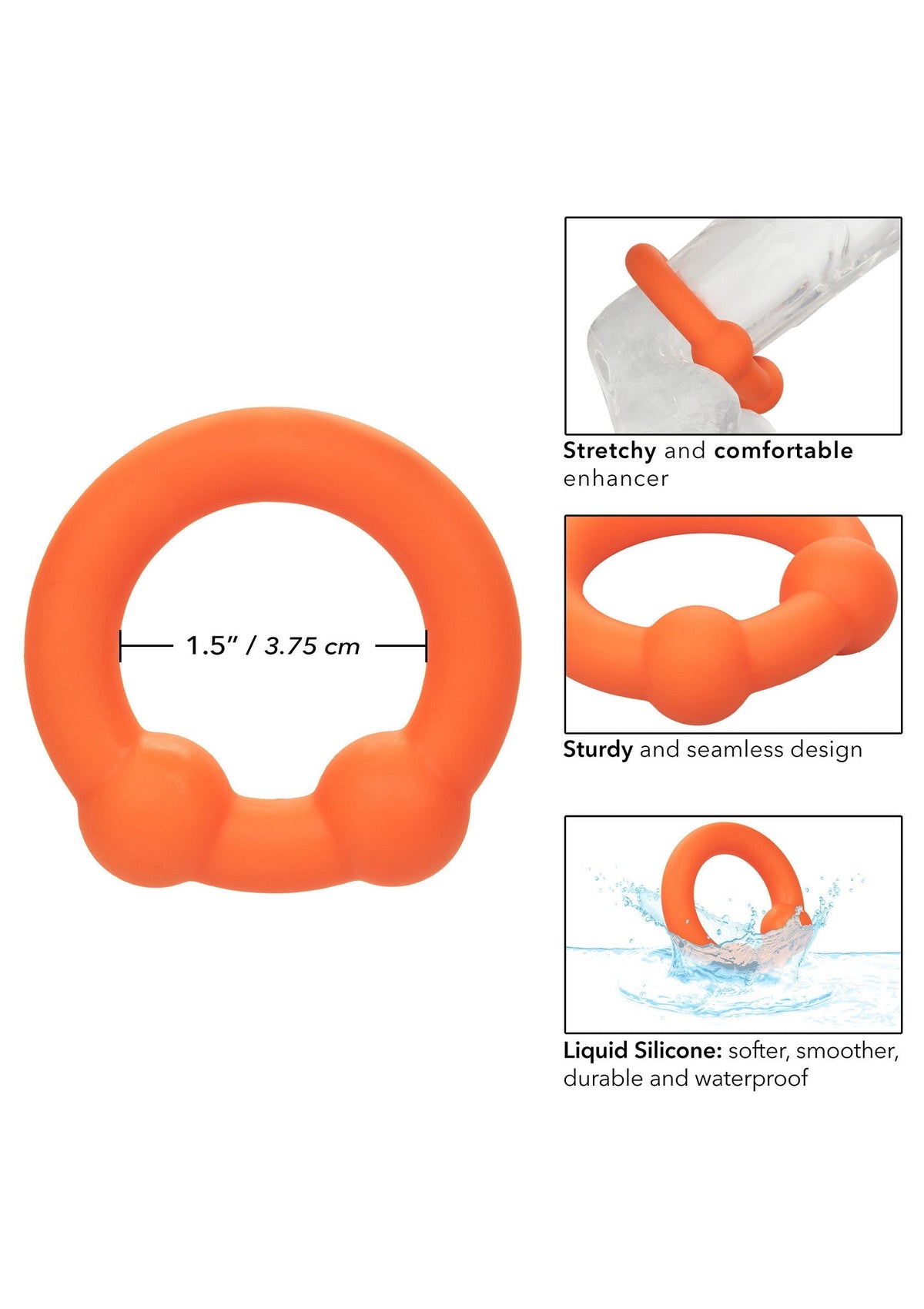 Alpha Dual Ball Ring ORANGE - 3