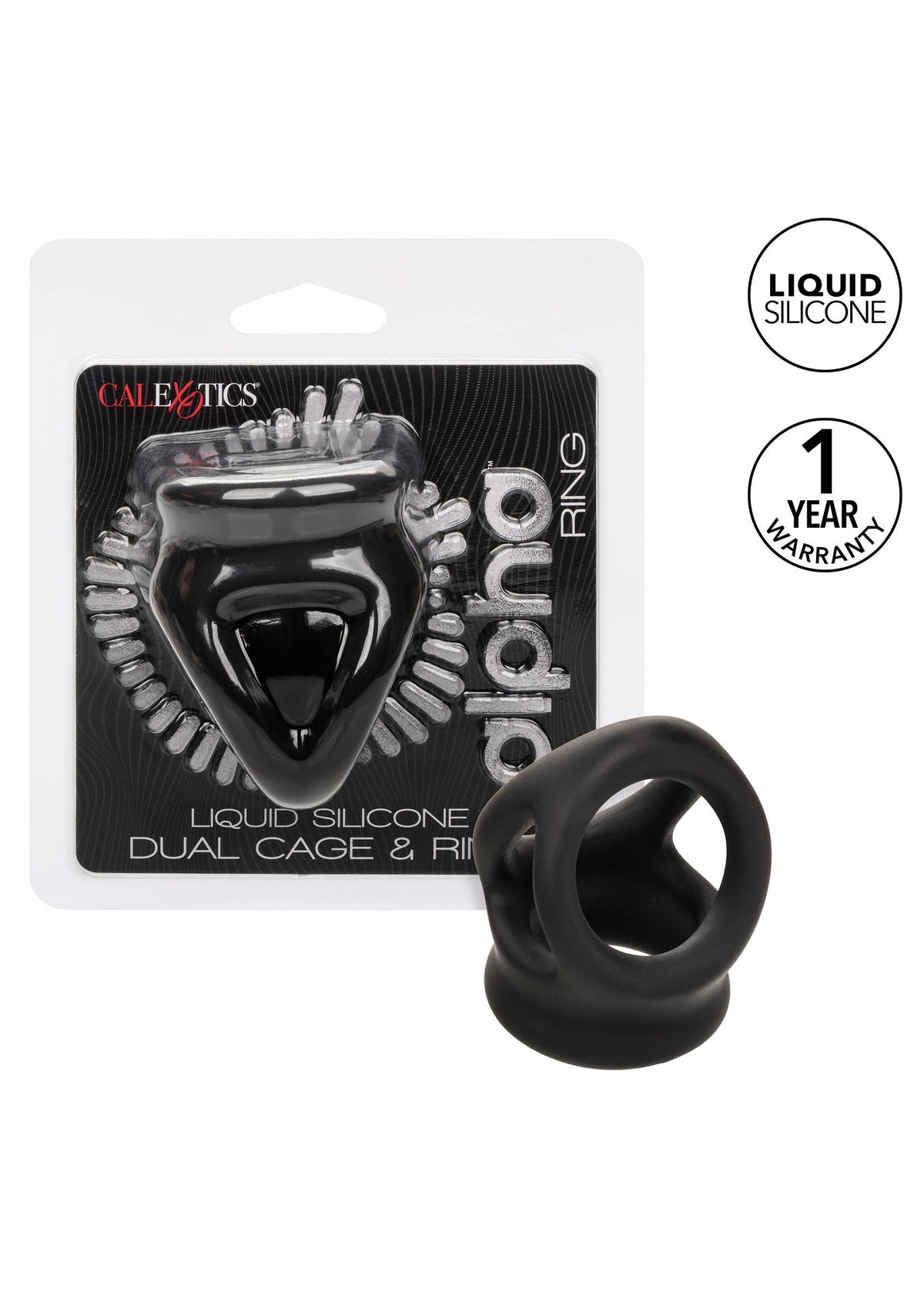 Alpha Dual Cage Ring BLACK - 4