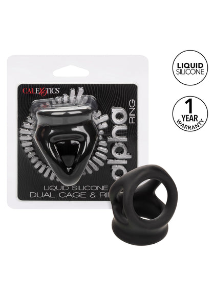 Alpha Dual Cage Ring BLACK - 4
