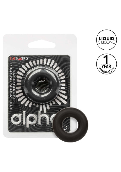 Alpha Prolong Medium Ring BLACK - 4