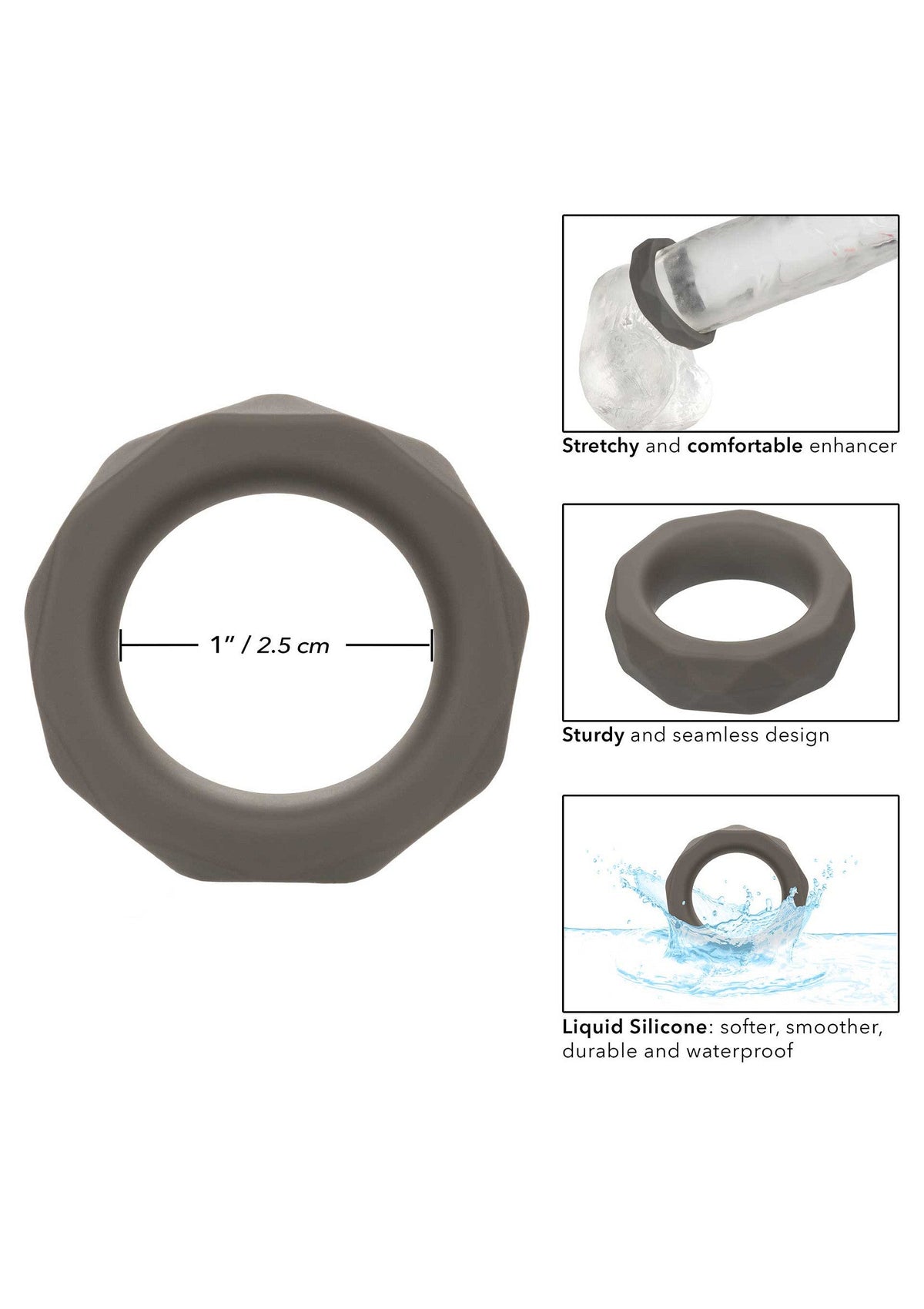 Alpha Prolong Prismatic Ring GREY - 3