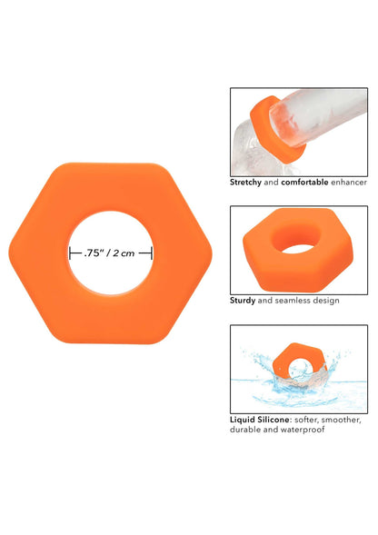 Alpha Prolong Sexagon Ring ORANGE - 3