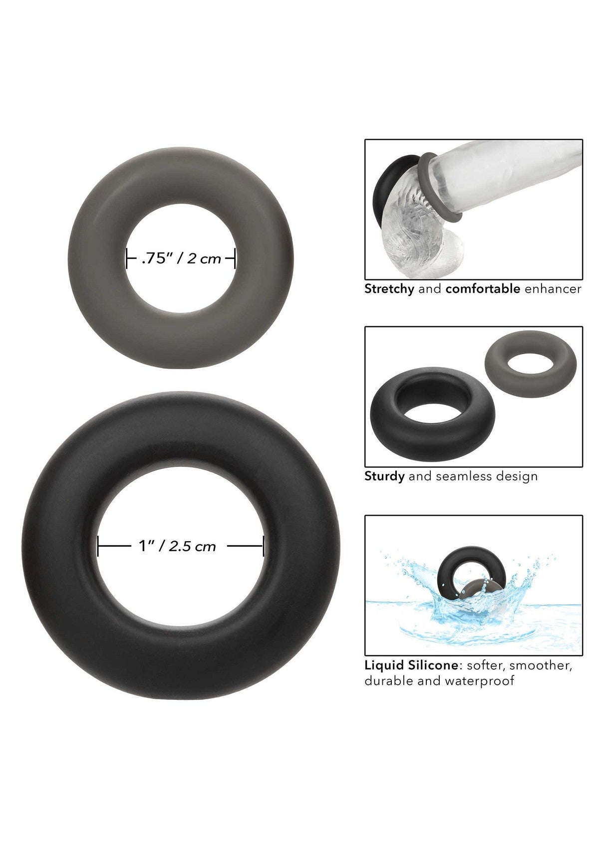 Alpha Prolong Set Of 2 GREY - 3