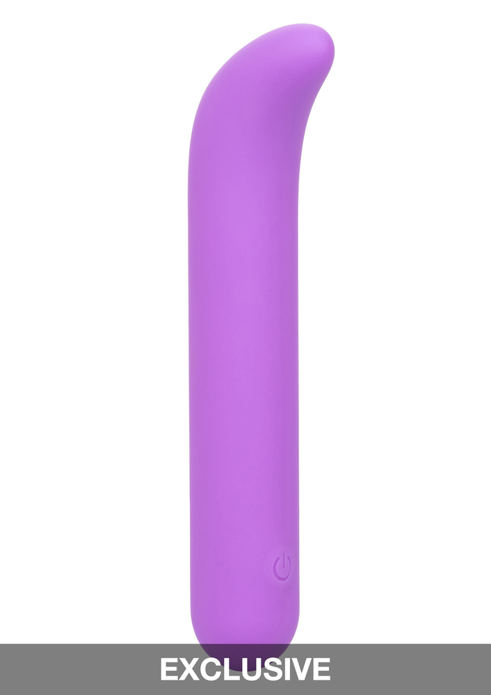 CalExotics Bliss Liquid Silicone Mini G Vibe PURPLE - 8