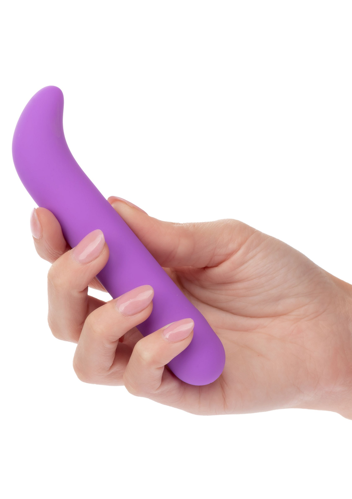CalExotics Bliss Liquid Silicone Mini G Vibe PURPLE - 1