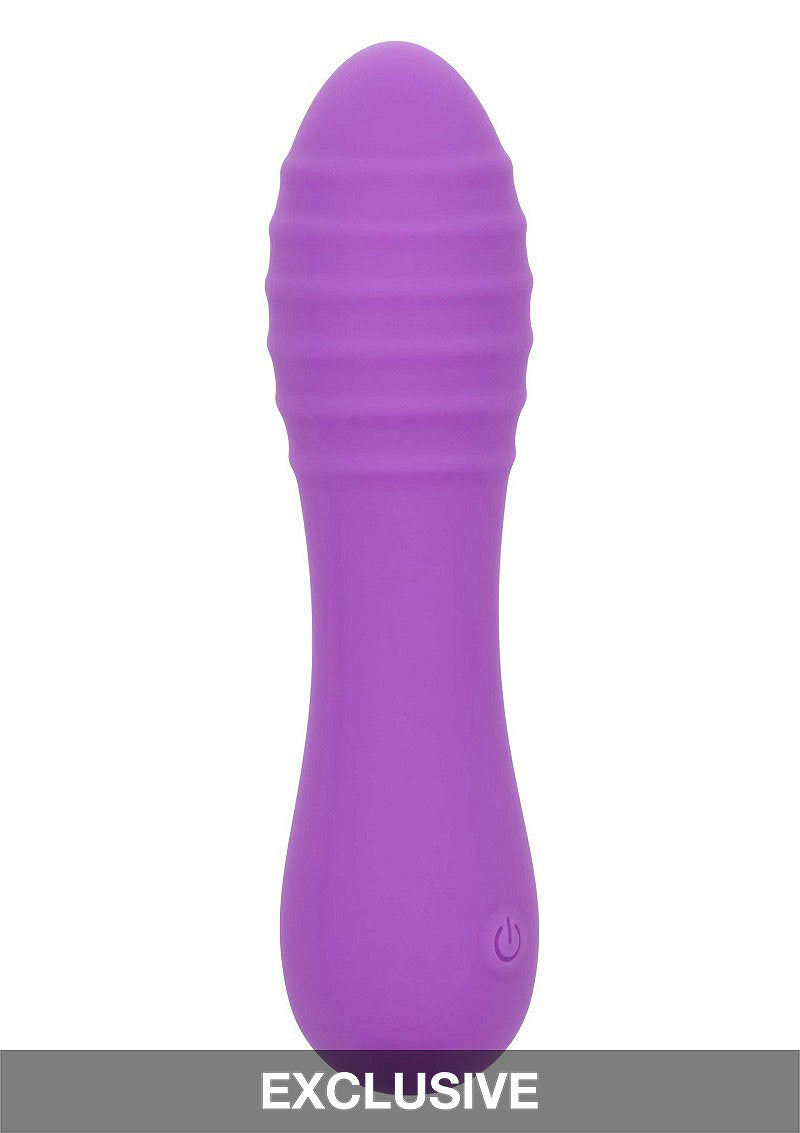 CalExotics Bliss Liquid Silicone Ripple PURPLE - 9