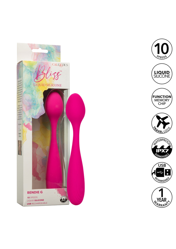 CalExotics Bliss Liquid Silicone Bendie G PINK - 460