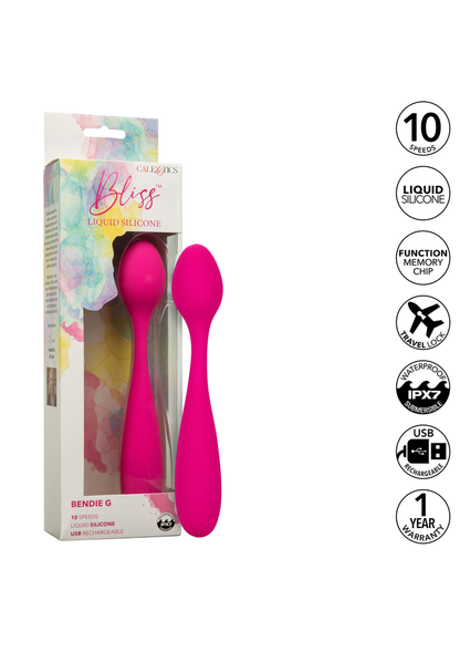 CalExotics Bliss Liquid Silicone Bendie G PINK - 460