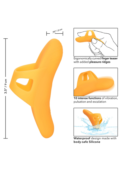 CalExotics Neon Vibes The Pleasure Vibe ORANGE - 10