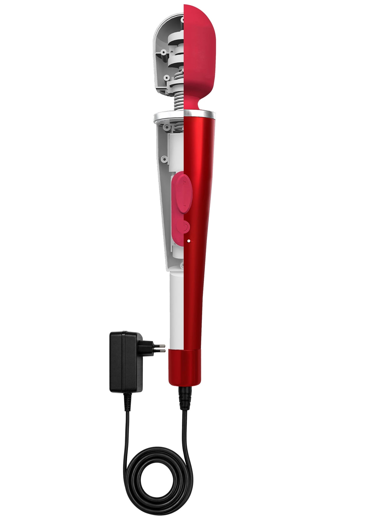 Pro Wand Wired 220V Massager RED - 3