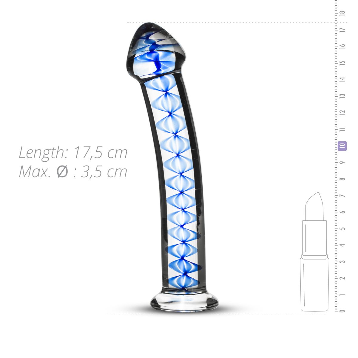 Glazen G-Spot Dildo No. 4 - 2