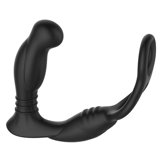 Simul8 Prostatavibrator mit Penis- und Hodenring