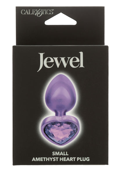Diamond Heart Plug Small PURPLE - 2