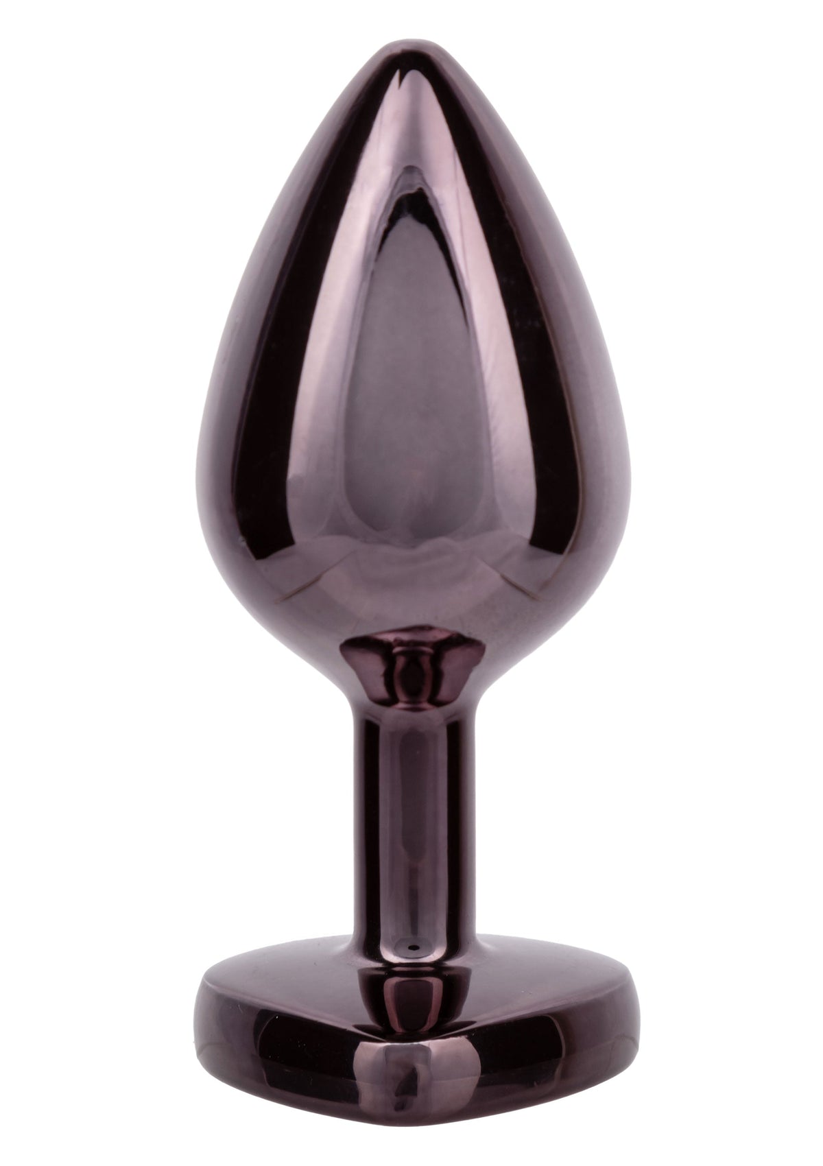 Diamond Heart Plug Large BLACK - 4