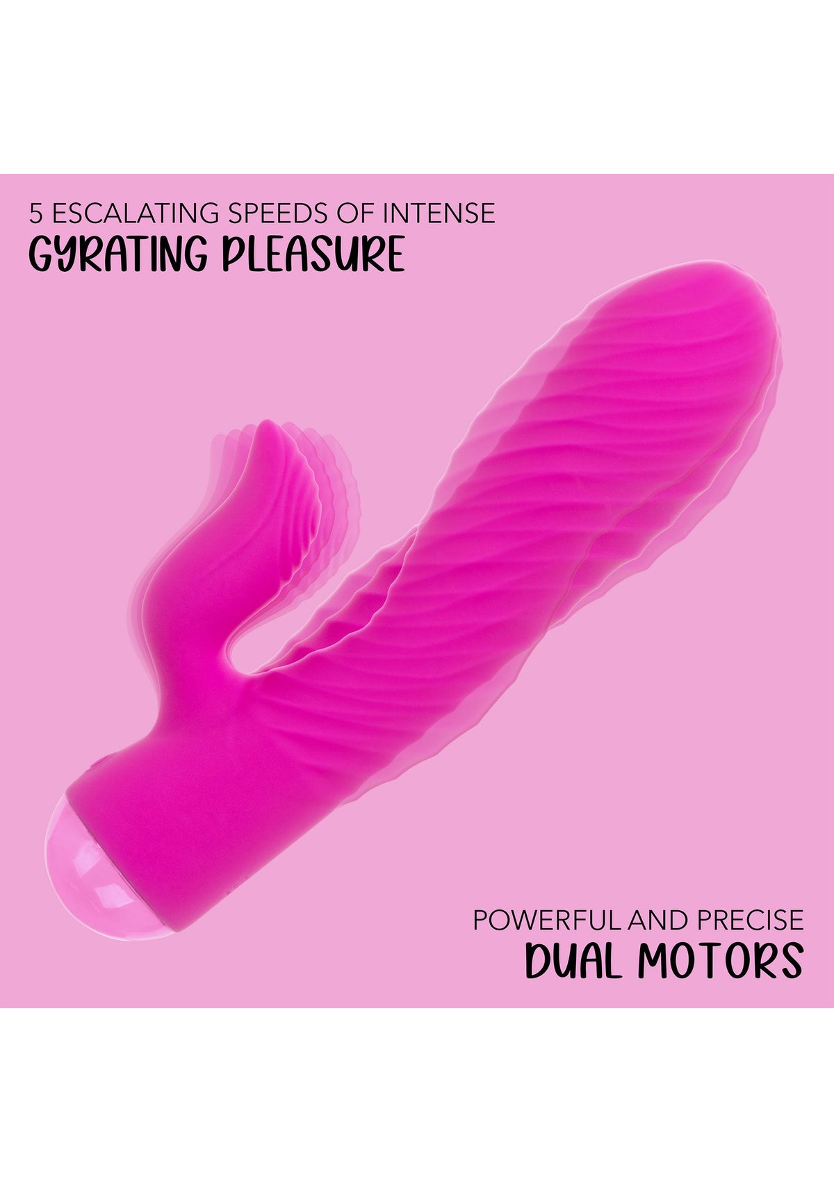 Thicc Chubby Gyrating Tickler PINK - 3