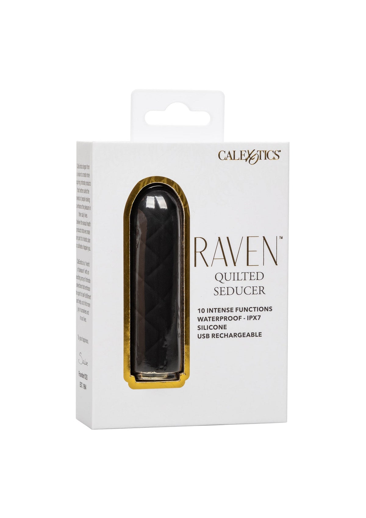 Raven Quilted Seducer BLACK - 2