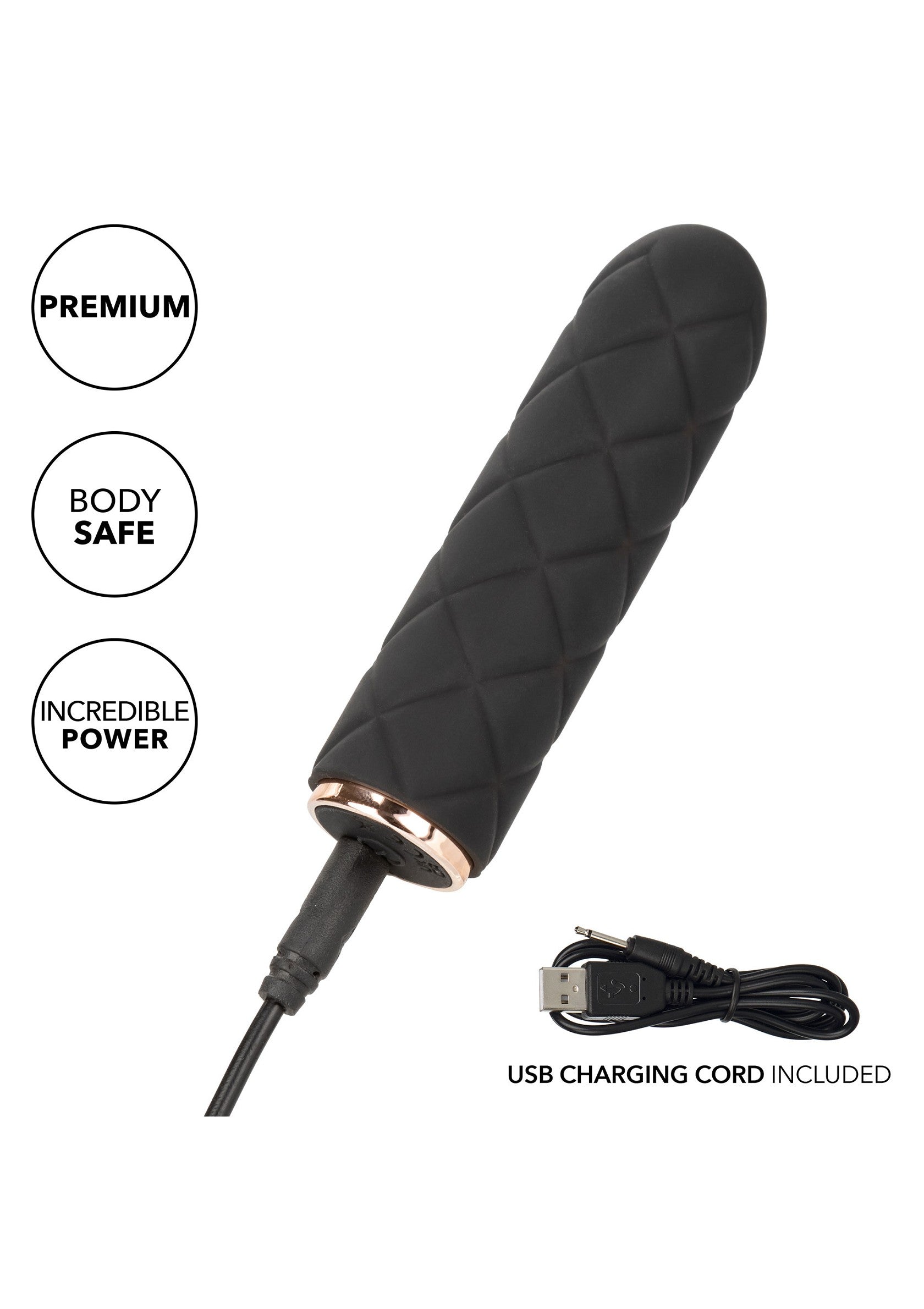 CalExotics Raven Quilted Seducer BLACK - 1