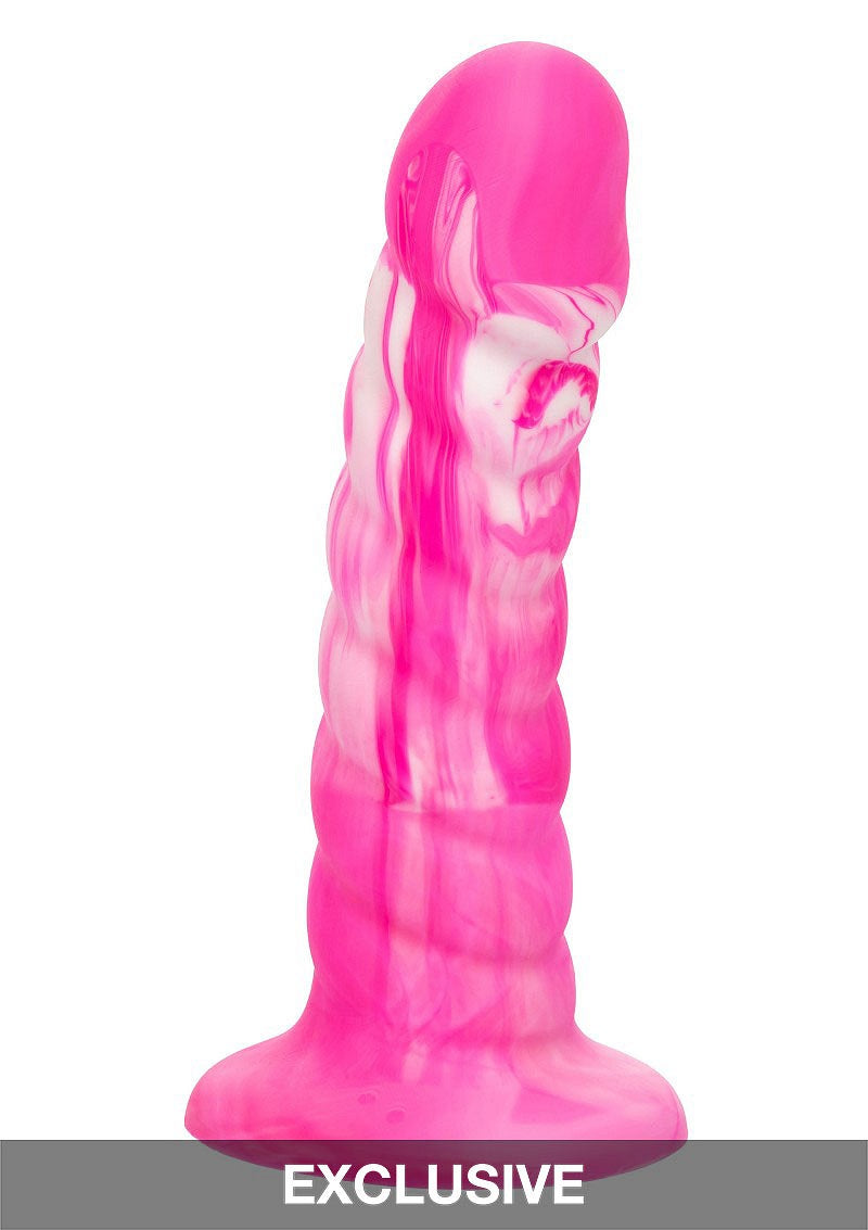 CalExotics Twisted Love Twisted Ribbed Probe BLUE - 5