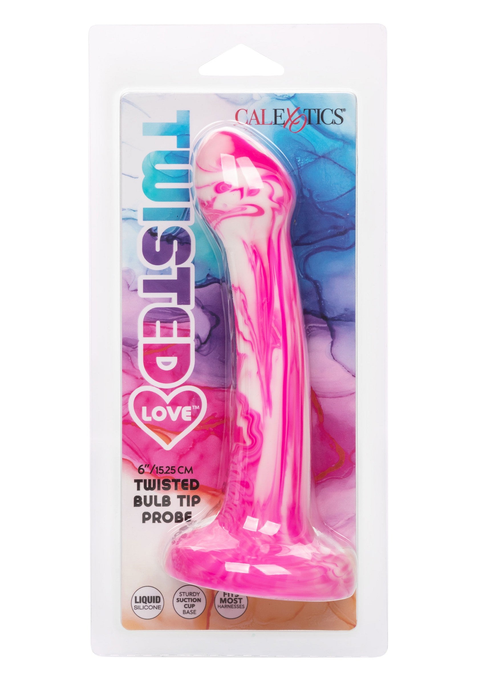 CalExotics Twisted Love Twisted Bulb Tip Probe PINK - 5