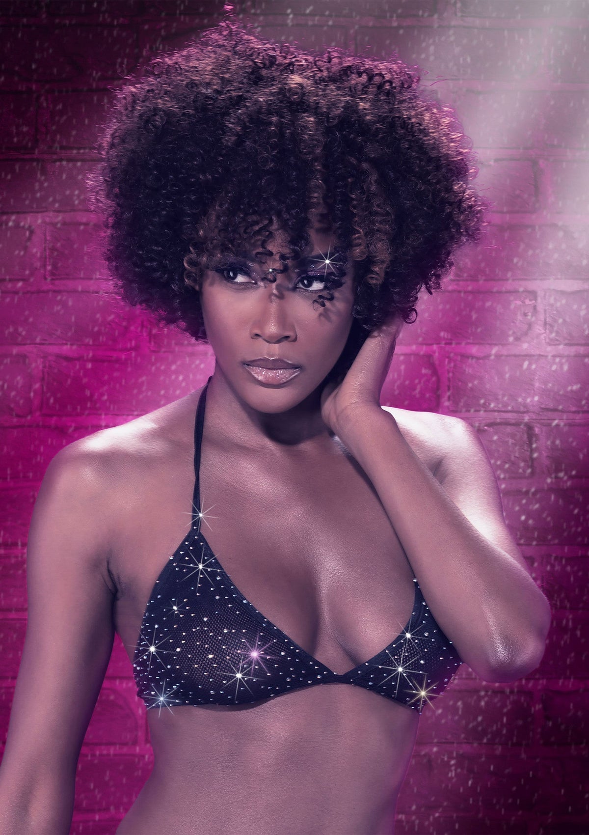 Triangle Bikini Top BLACK O/S - 0