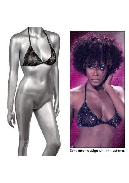Triangle Bikini Top BLACK O/S - 1