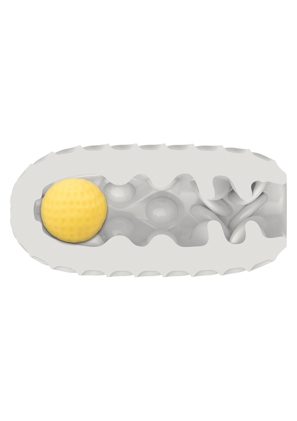 Boundless Squishy Ball Stroker YELLOW - 3